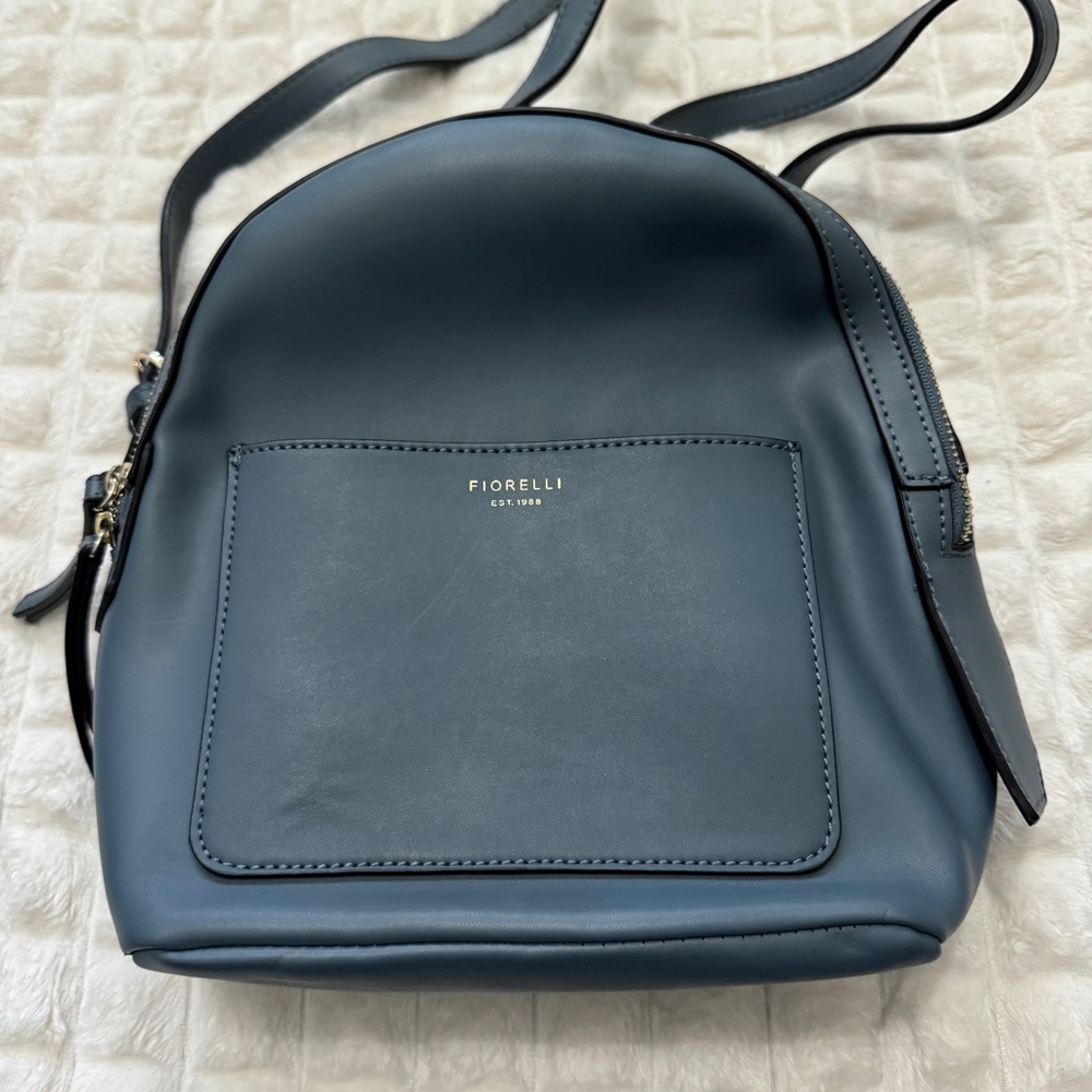 Fiorelli Anouk Blue Mini Backpack Bag Handbag ~ Travel Everyday City